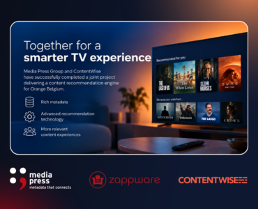 ContentWise MPG Orange Belgium - User experience TV personalization