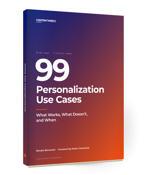 99 Personalization Use Cases eBook cover
