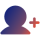 User-Plus-Fill--Streamline-Phosphor-Fill