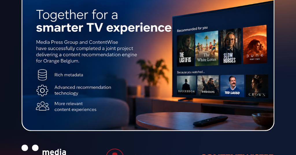 ContentWise MPG Orange Belgium - User experience TV personalization